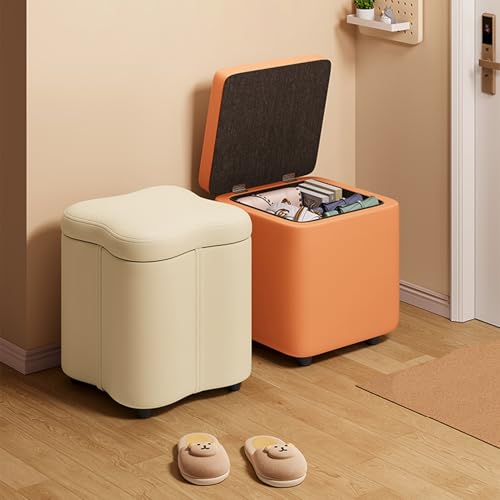 Pouf de rangement pliable résout le manque d'espace - 4