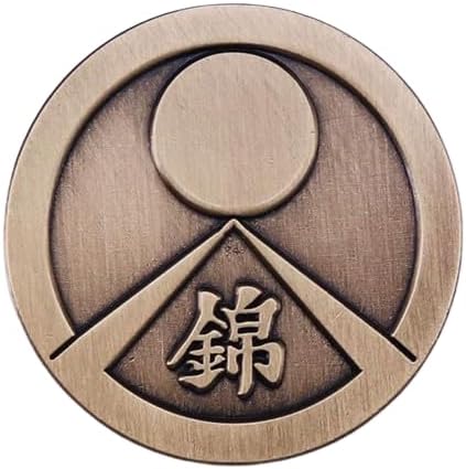 Pinstant Japan Japanese Nishikiyama Family Daimon Clan Yakuza Crest Sigil 1.3" Enamel Pin Badge, 1.3 Inches Wide, Enamel, enamel
