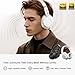 Blackview FitBuds H1 Over-Ear Bluetooth Headphones, Hi-Res Audio, Hybrid ANC, 65H Playtime, Bluetooth 5.4, USB-C Fast Charging, Comfortable Memory Foam Ear Cushions, for Travel Work Office, White