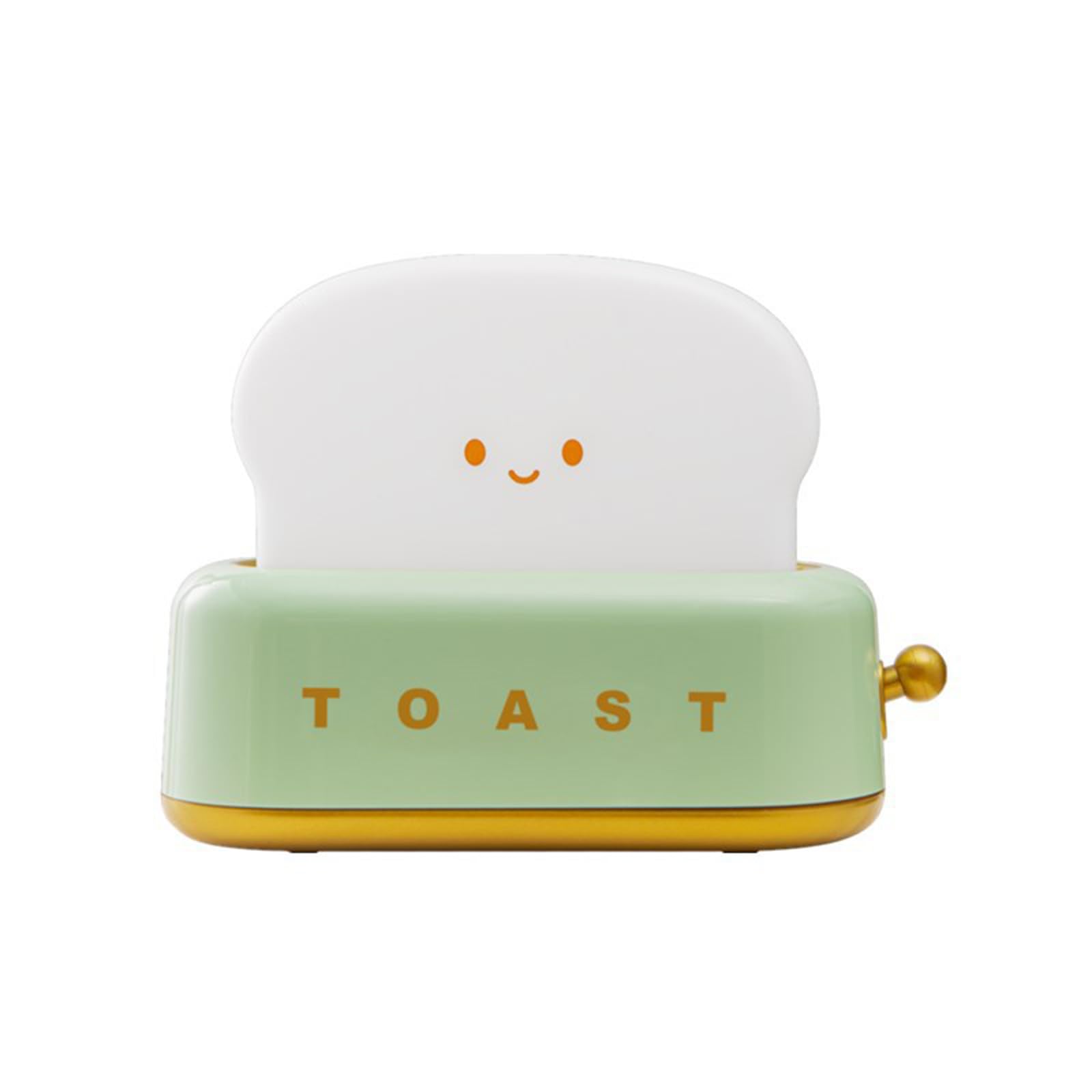Lancoon LED Nachtlicht Grün Toastbrot Lampe Niedlich Schreib