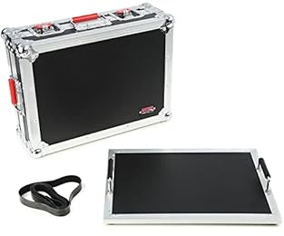 Pro-grade shock absorbing EVA foam interior Plywood fabricated with aluminium valance 3M Dual Lock fastener for pedal installation Heavy-duty Gator signature hardware Pedal board surface 17” x 11” (43.1cm x 27.9cm)
