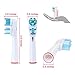 Oralfit Electric Toothbrush Heads Replacement for Oral B, 8 pcs Brush Heads Compatible with Braun Dual Clean 3D Excel Advance Power Smart Series Pro-Health