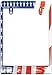 Custom Accessories 92720 Clear American Flag License Plate Frame