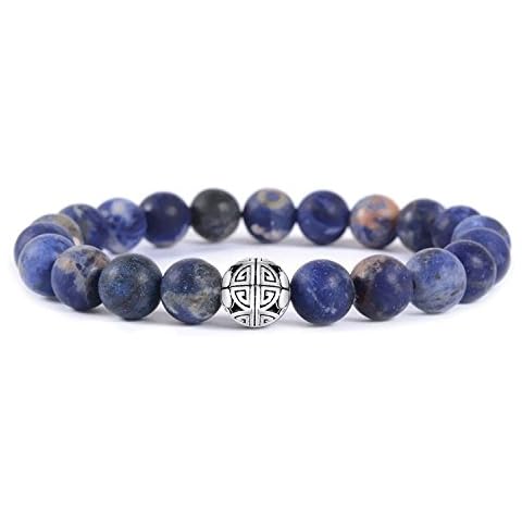 Pulsera de Piedras Preciosas MetJakt con Plata de Ley 925 Cover
