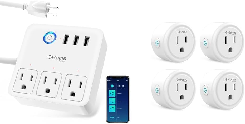 Usb Ports Mini Smart Socket Google Home Gosund Smart Power Strip
