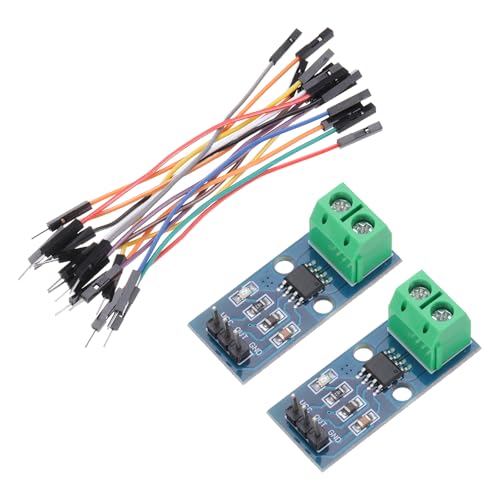2x ACS712 Stromsensor 30A + 2x Spannungssensor DC 0-25V – Für Hall-Effekt-Messung Mit Arduino