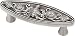 Liberty PBF663-BSP-C 3-Inch Seaside Oval Kitchen or Furniture Cabinet Hardware Drawer Handle Pull, Brushed Satin Pewter