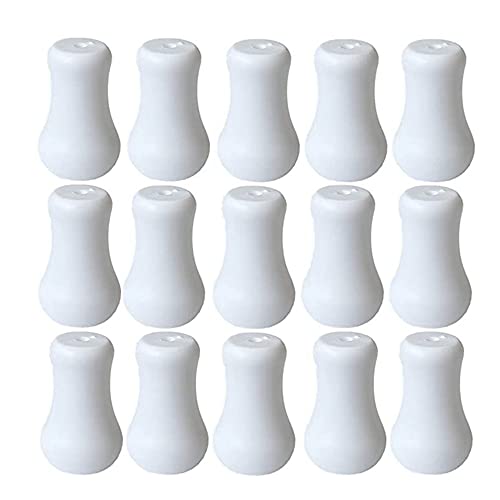 VOANZO15pcs estremità con Coulisse per Tende Ciondolo con Coulisse Maniglia per Cordino per persiane in Legno Cordino per Tende Cordino per Bagno Cavo Luminoso