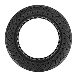 Xiaoki 60/70-6.5 Solid Rubber Tyres 10 x 2.5 Solid Tyres for Segway Nine-bot Max G30 / G30E / G30LP Electric Scooter Front or Rear Honeycomb Tyres Anti-Slip Puncture Proof
