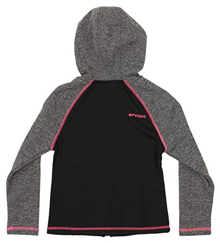 Spyder Girls Youth (7-16) Alayna Full Zip Sweater Hoodie, Polor Marble Large (12-14)2