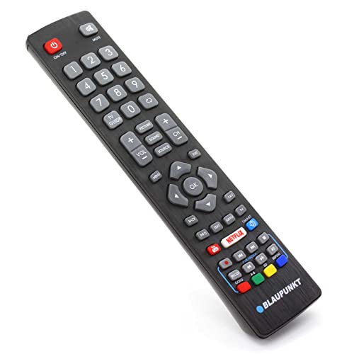 121AV Original BLF/RMC/0008 TV Remote Control for Blaupunkt 32-138MXN 40-148MXN 43-134MXN 50-405V 43/134M-GB-11B-FEGUX 32-138M-GB-11B4-EGDPX-UK 49-148M-GB-11B-FEGPX-UK BLF/RMC/0009 Full HD LED