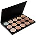 SHANY The Masterpiece 15 Color Foundation, Concealer, Camouflage Palette - TONED