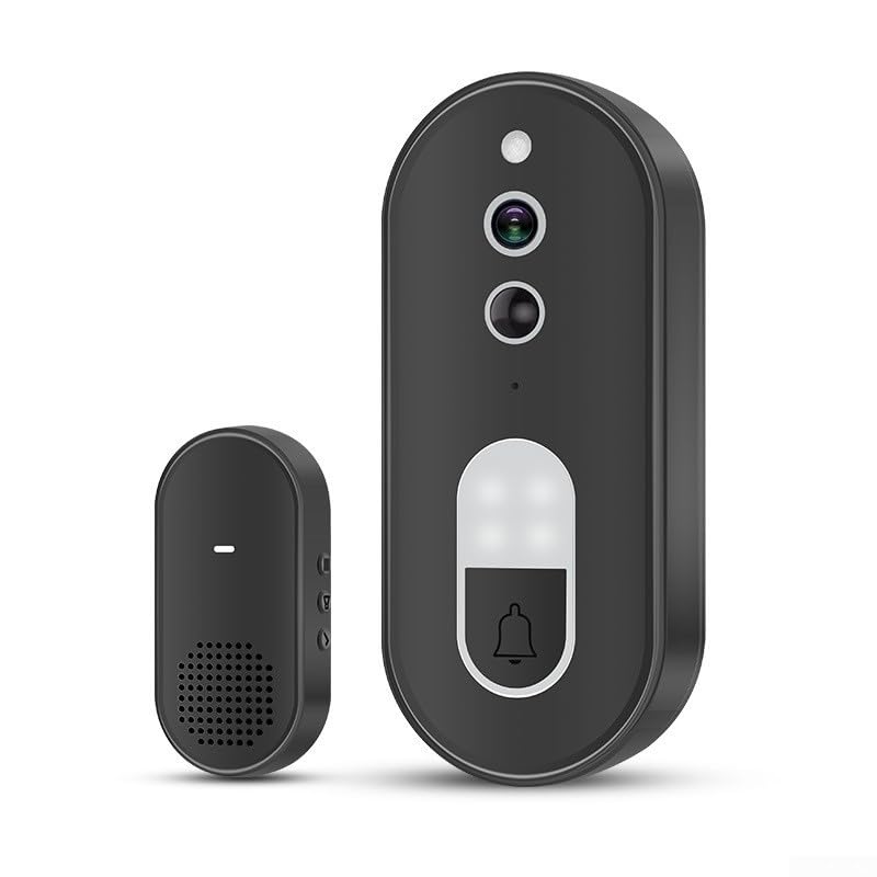 Sonnette vidéo WiFi interphone audio pour sécuriser votre porte