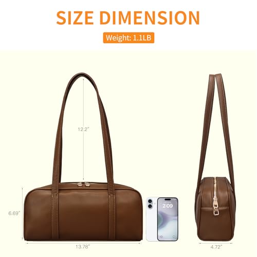 Swing Bag Shoulder Bags Purses for Women Vegan Leather Small Handbags with Zipper2