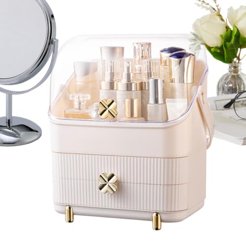 Organizador de maquillaje para tocador que transforma y ordena tu rincón de belleza favorito