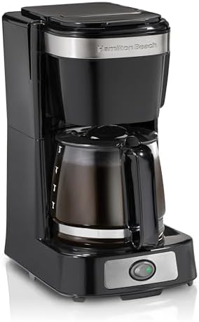 Hamilton Beach 5 Cup Drip Coffee Maker with Easy FrontFill Basket...