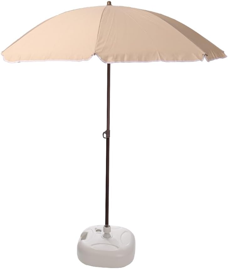 – YATAI Round Umbrella UV Protection Waterproof Sunshade Beach Umbrella With Stand - Patio Garden Umbrella Outdoor Sun Shelter Sun Protection |Lightweight - Parasol Umbrella Without Stand
