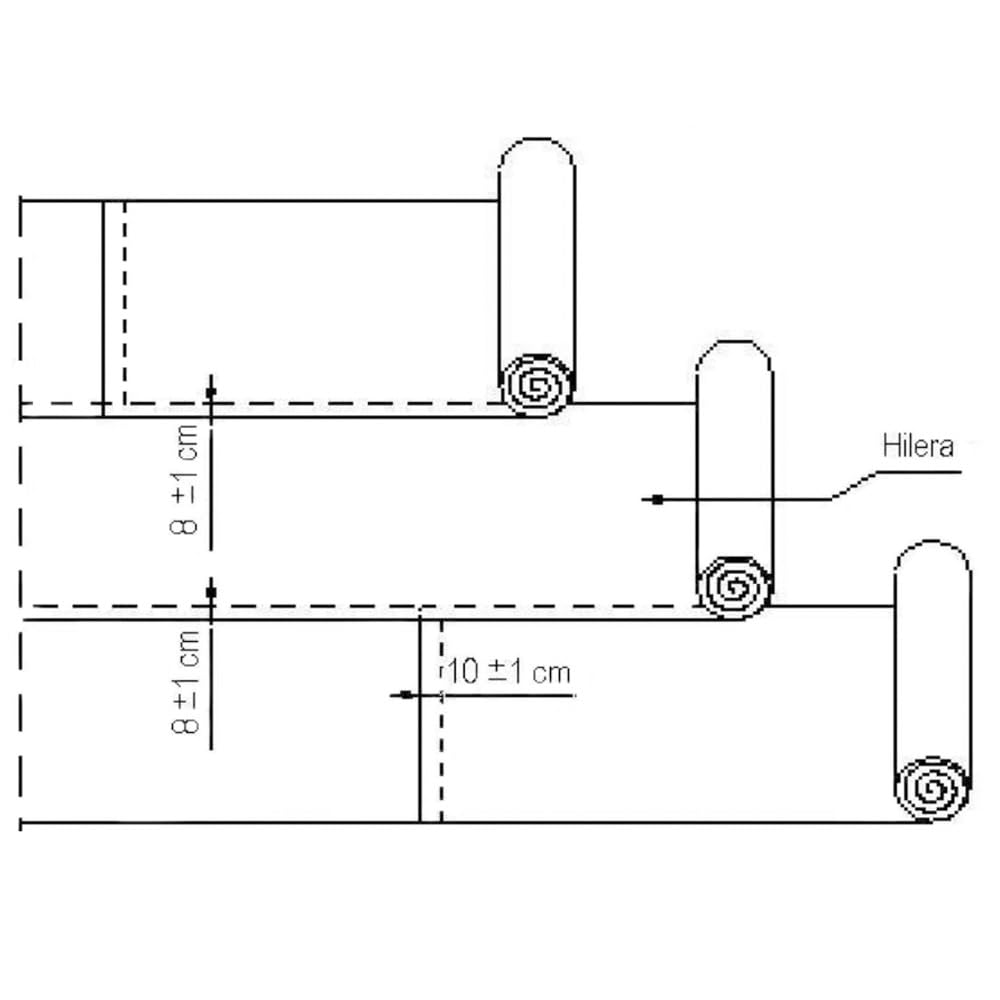 Lámina asfáltica antiradón y barrera de vapor - Membrana de betún modificado LBM (SBS) con elastómeros. Rollo 10m x 1m