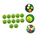 POPETPOP 12pcs Indoor Training Balls Lightweight Golf Practice for Enhanced Skills Bright Colors for Low Light Visibility Precision Drilling for Balanced Flight