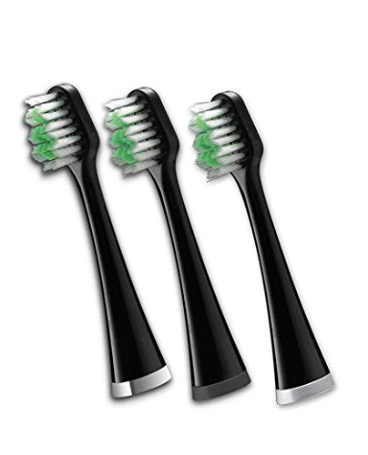 Waterpik Triple Sonic Replacement Brush Heads, Complete Care Replacement Tooth Brush Heads, STRB-3WW