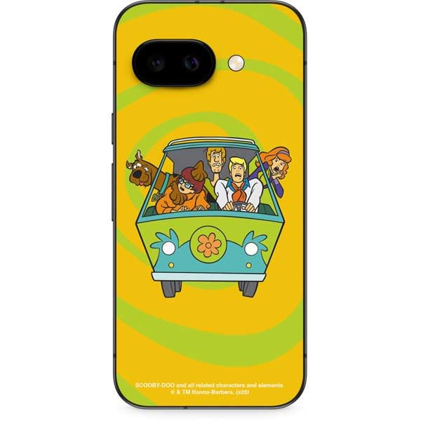 Skinit Decal Phone Skin Compatible with Google Pixel 9a - Officially Licensed Scooby Doo Mystery Machine Van Design
