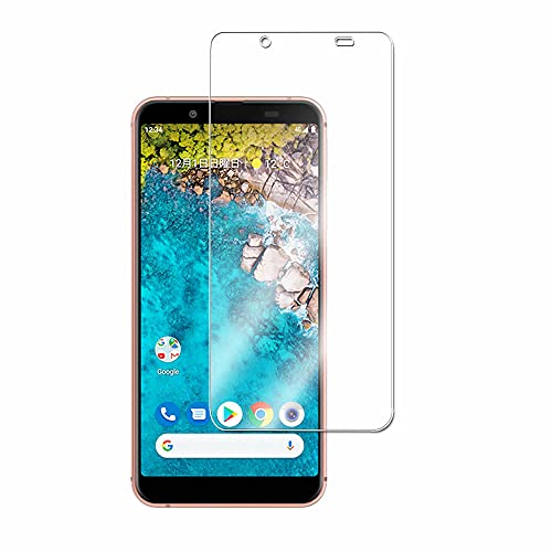 Android One S7/sense3 basic au SHV48 �����K���X �t���ی�t�B���� �K���X�t�B���� �ώw�� ������ �\�ʍd�x 9H/0.3mm�K���X�̗p 2.5D ���E���h�G�b�W���H �t���K���X�t�B����