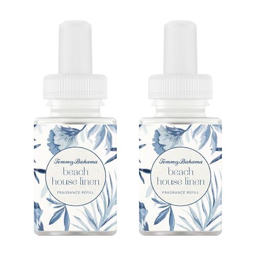 Image of Pura x Tommy Bahama Home Diffuser Refill, 2 Pack, Beach House Linen