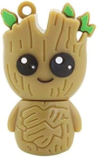 Cartoon Usb Flash Drive Groot Pen Drive 16gb 32gb 64gb Pendrive Memory Stick Creative Gifts (32GB)