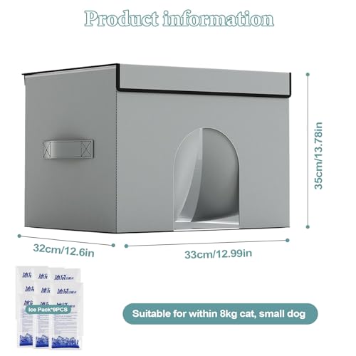 Niche pour chat et maison de sommeil portable pour félins - 6