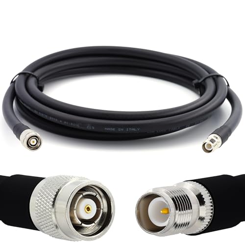 Câble RP-TNC mâle vers femelle 30m HF400 pour déporter antenne 4G 5G