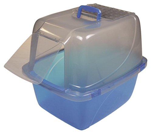 Van Ness Odor Control Extra Giant Translucent Enclosed Cat Pan with Odor Door - #CP7TR