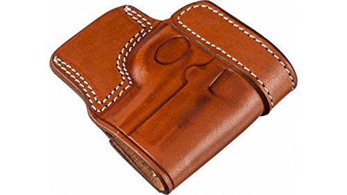 Cebeci 20887LT07 Left-Hand Leather Half Pancake 20887 Holster Gun Belt, Tan