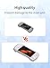 BOVUGAC Case for AYANEO KONKR Pocket FIT, Fully Wrap TPU Soft Protective Shockproof Cover with Support for KONKR Pocket FIT Accessories.-Clear Black