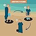 SUN CUBE Wetsuit Changing Mat, Waterproof Surf Bag, Drawstring Wetsuit Bag, Surfing Accessories for Kayakers, Dry Bag for Beach, Durable Compact No Leak Mat for Scuba (Black)