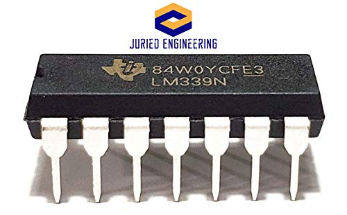 Juried Engineering Lm339N Lm339 Quad Differential Comparator Industrial Grade Breadboard-Friendly Ic Dip-14 (Pack Of 10) #TOP2