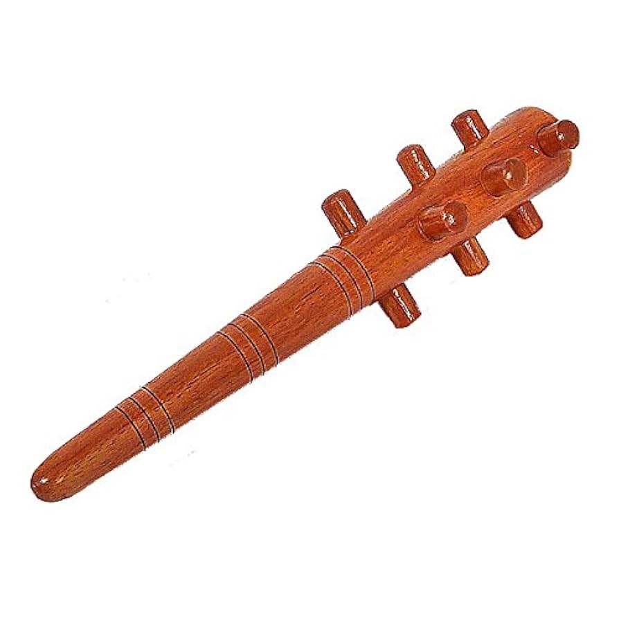 Amazon.co.jp: ツボ押し マッサージ いぼ付き 棒 グリップ 木製
