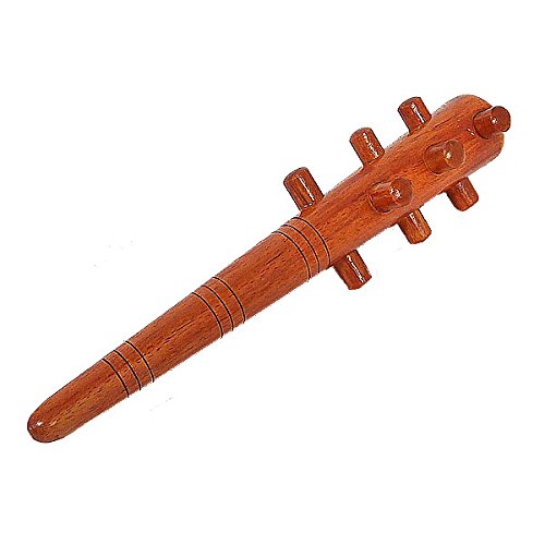 ツボ押しに最高。地球外物質入りイオン棒ポインテッド60cm木製ケース付き Amazon.co.jp: ツボ押し マッサージ いぼ付き 棒 グリップ 木製