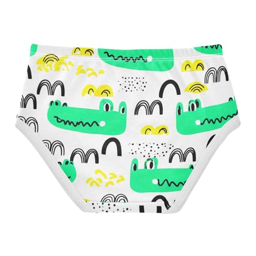 Animal Toddler Girls Underwear 2t Cotton Panties Little Girl Cute Green Crocodile Kids Briefs Undies2