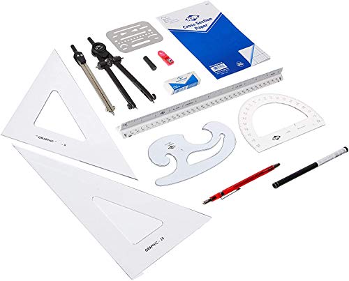 Alvin, BDK-1A, kit básico para arquitetos de esboço para iniciantes, pacote com 14 estoque padrão