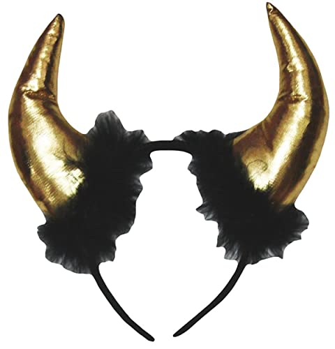 Petitebella Cutie Animal Ear Headband (Bull, One Size)