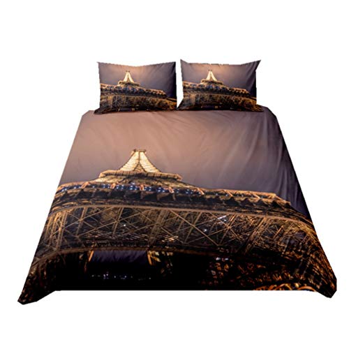 WENYA Funda Nórdica Vintage Edificio Europa