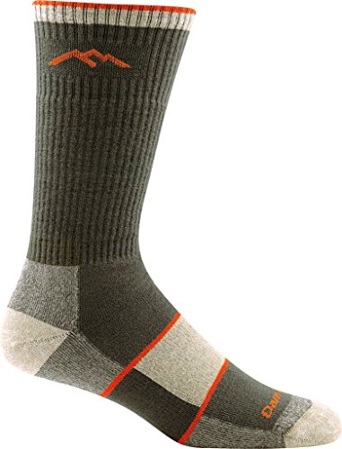 Darn Tough Men's Coolmax Boot Sock Full Cushion Socks (1933) - 6 Pack (Olive X-Large (12.5-14.5))