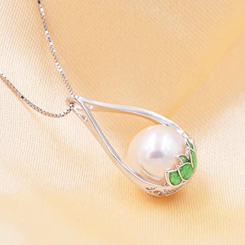 Collier perles d'eau douce naturelles 10mm, l'accessoire émail style ethnique - 4