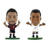 Lionel Messi Barcelona & Cristiano Ronaldo Real Madrid SoccerStarz Combo Pack