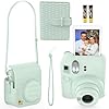 Fujifilm Instax Mini 12 Instant Camera Mint Green + Minimate Custom Designed Case + Fuji Instax Film 10 Sheets & Photo Album #1