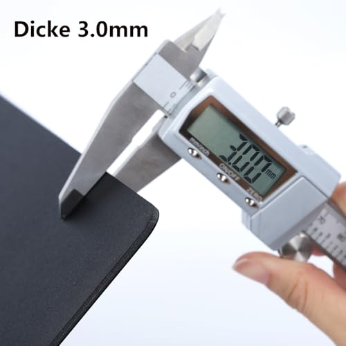 DoocliB Klemmbrett A4 mit Stifthalter, 6 Stück Clipboard Kunststoff Eindicken mit Bügelklemme, Einschiebbare Aufhängöse, Schreibbrett für Schule Büro -Schwarz