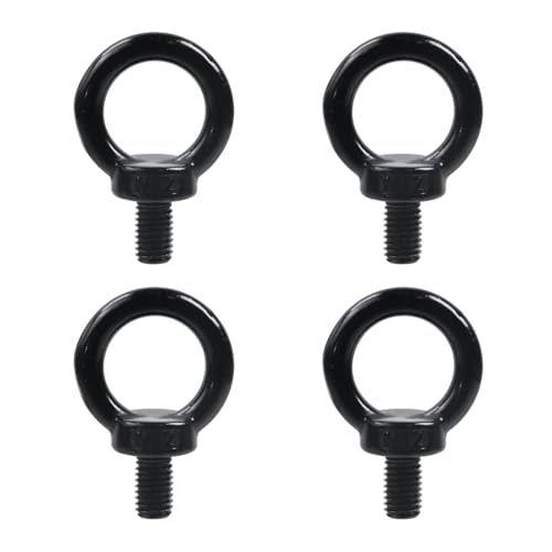 Image of Antrader M12 Lifting Eye Bolts,4PCS Stainless Steel Machinery Shoulder Lifting Eye Bolt