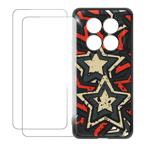 UOGNADGD Xiaomi Redmi Note 14 Pro 5G �Ƃ̌݊������� �J�X�^���J���t���P�[�X�{�����K���X�ی�t�B����2���t�� ? �Ռ��z�������h�~ (��)