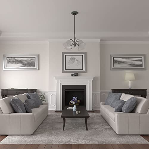 Image of Ekena Millwork Palmetto Ceiling Medallion, Athenian Green Crackle