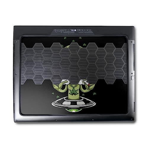 Image of MightySkins Skin Compatible with Alienware M18 R1 (2023) Full Wrap Kit - Come in Peace | Protective, Durable, and Unique Vinyl Decal wrap Cover | Easy to Apply & Change Styles | Made in The USA